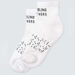 Two Blind Brothers One Pair Ankle Socks OS